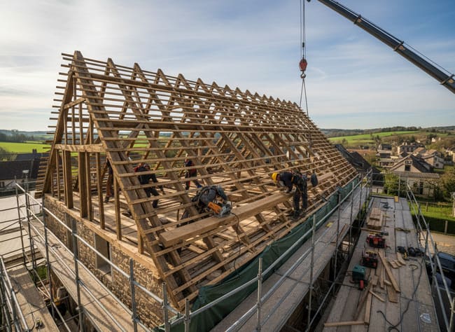 Travaux de rénovation